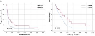 Effect of peripheral blood lymphocyte count on the efficacy of immunotherapy combined with TKI in the treatment of advanced liver cancer